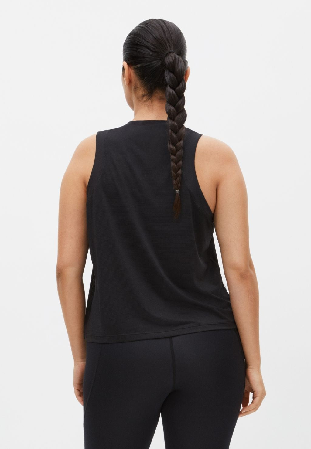 Kay Dry Fit Yoga Sport Tank Top - Zwart