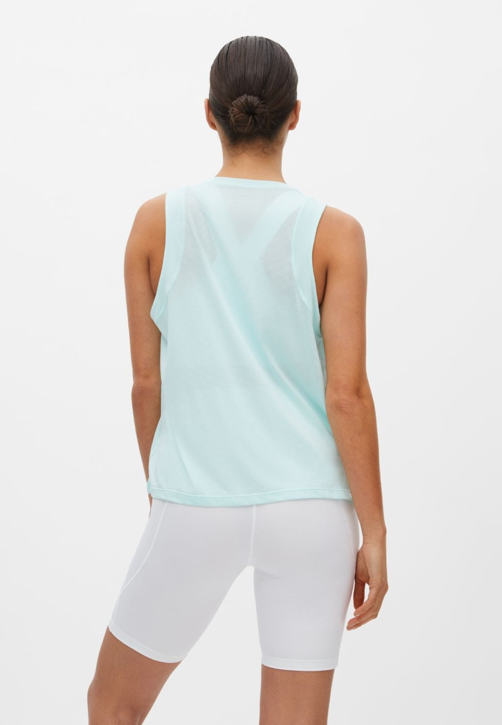Kay Yoga Sport Tank Top - Bleached Aqua
