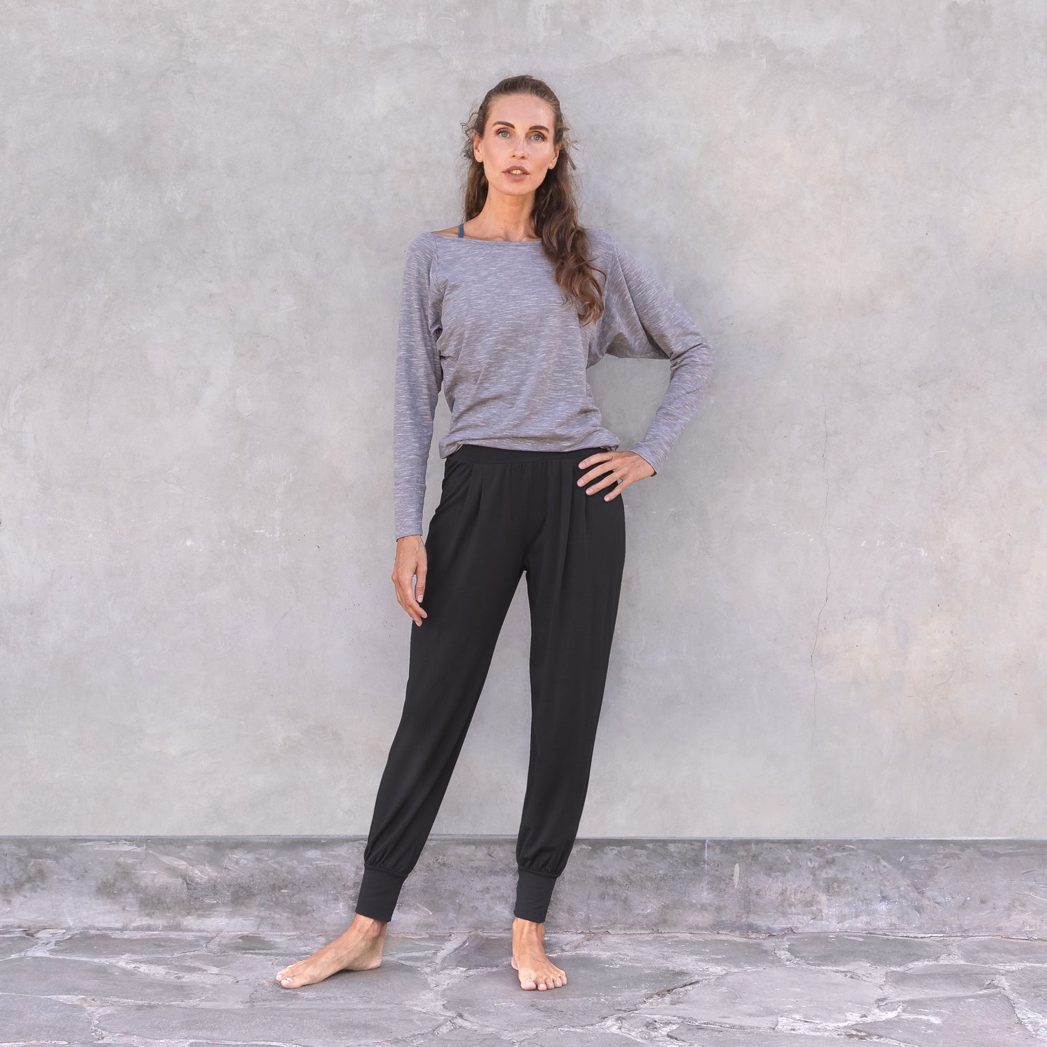 Naya Yoga & Lounge Harembroek Tencel - Black