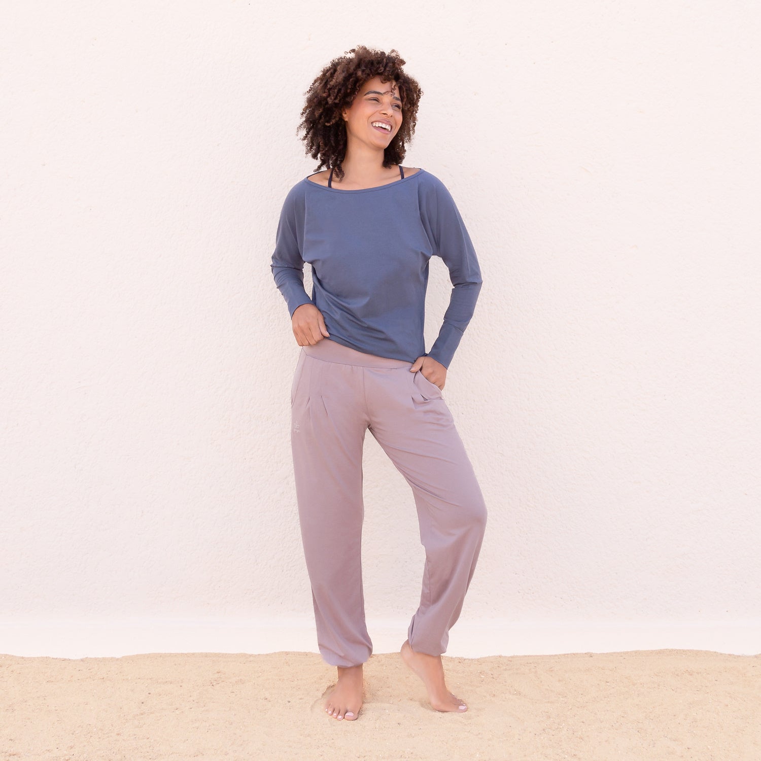 Joelle Chill Yoga Harembroek - Taupe