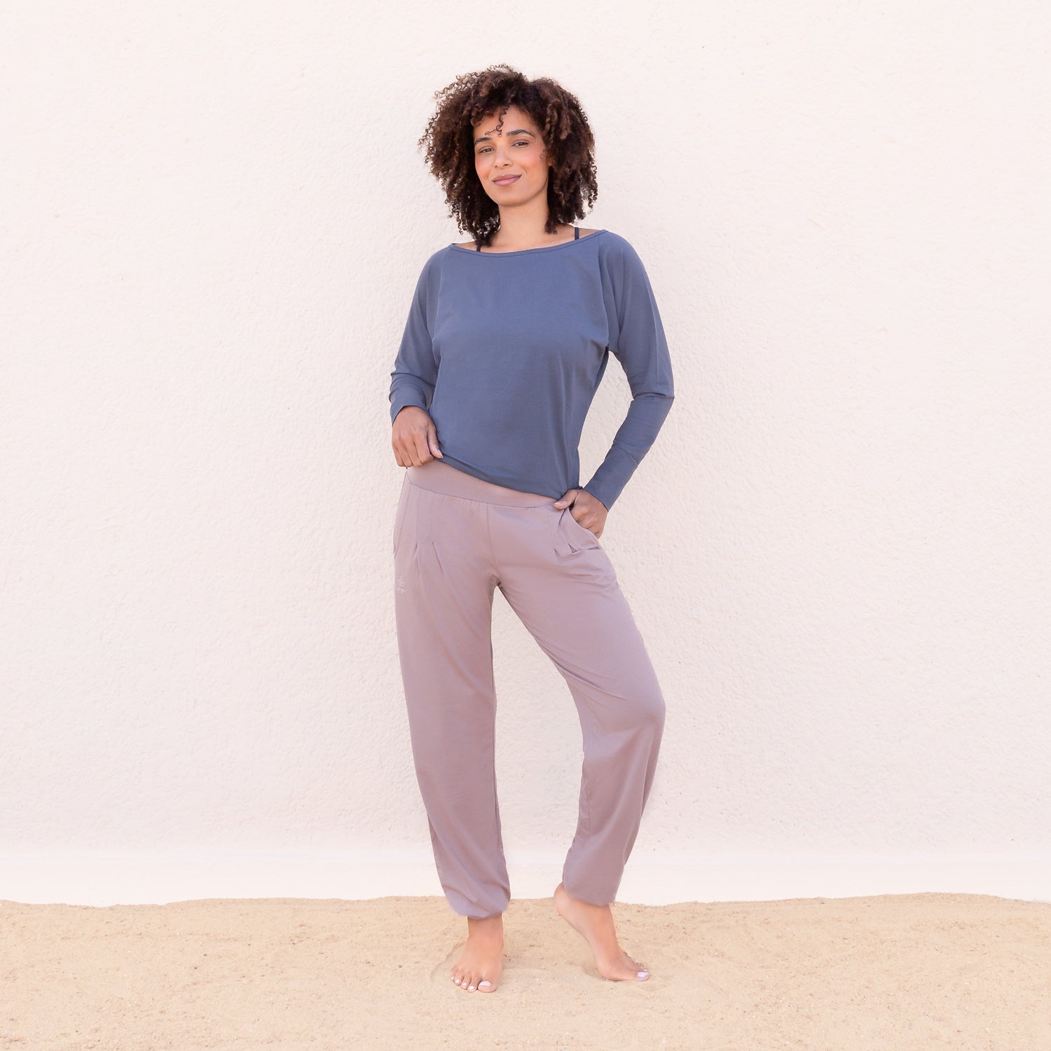 Joelle Chill Yoga Harembroek - Taupe