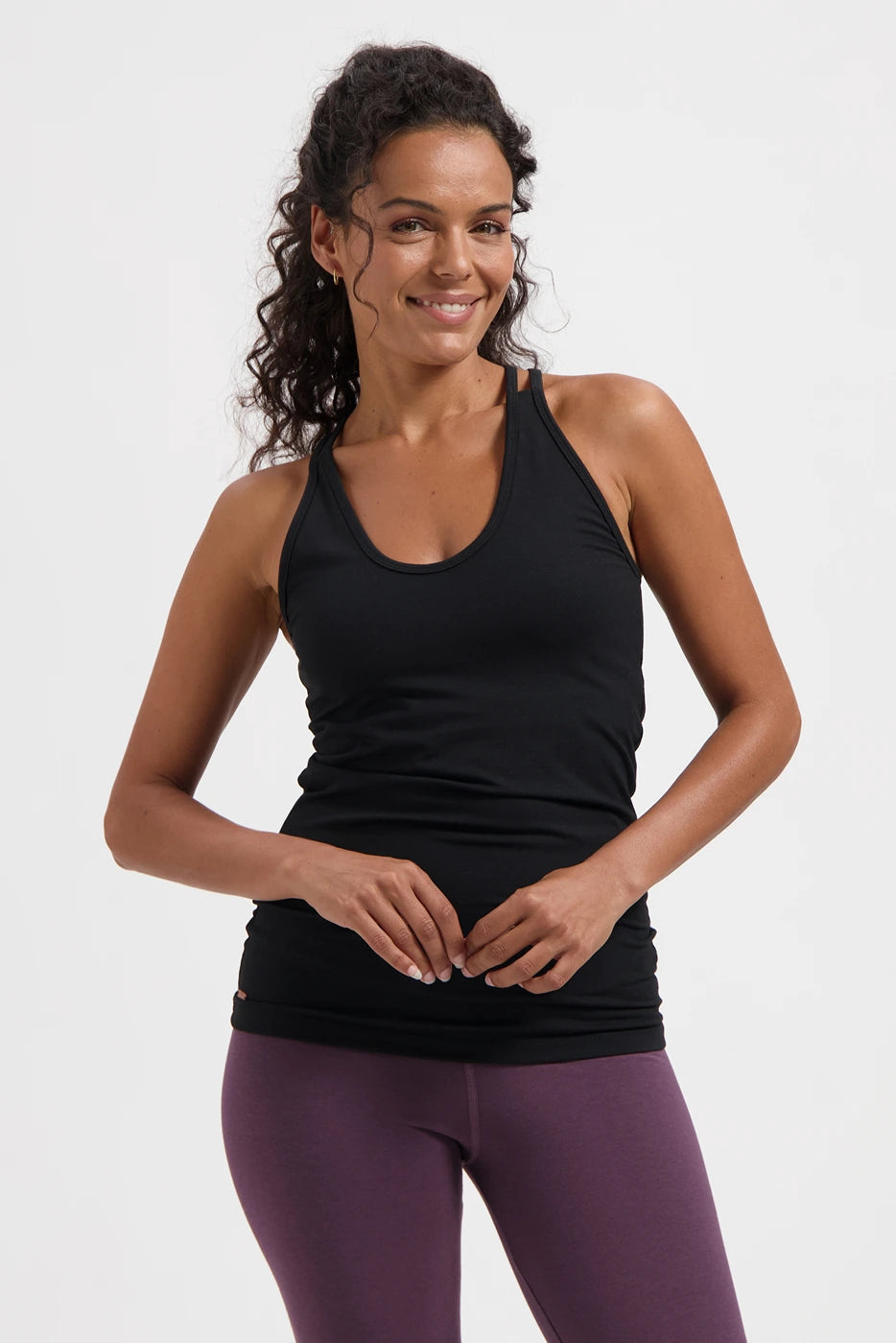 Lyrais Pilates & Yoga Top - Onyx Black