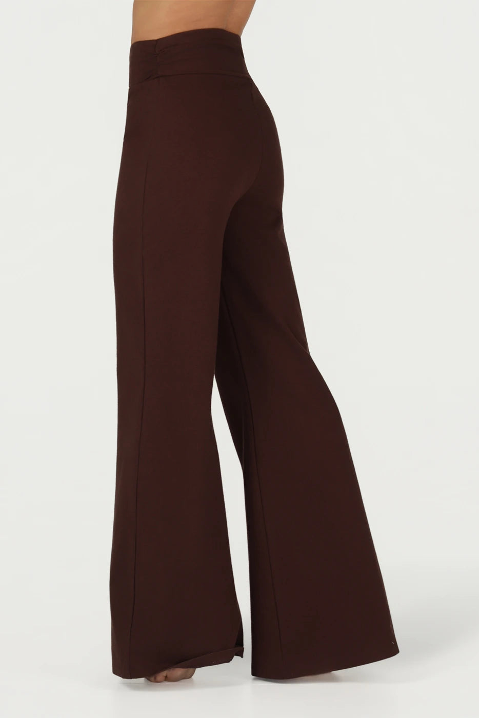 Maeve Wijde Yoga Broek - Cacao