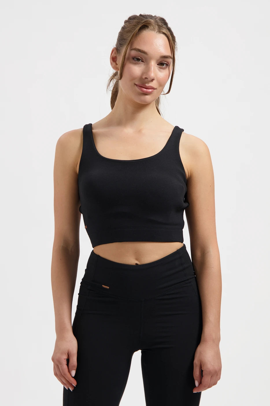 Mandala Dry-Fit Yoga Sport BH - Onyx Black