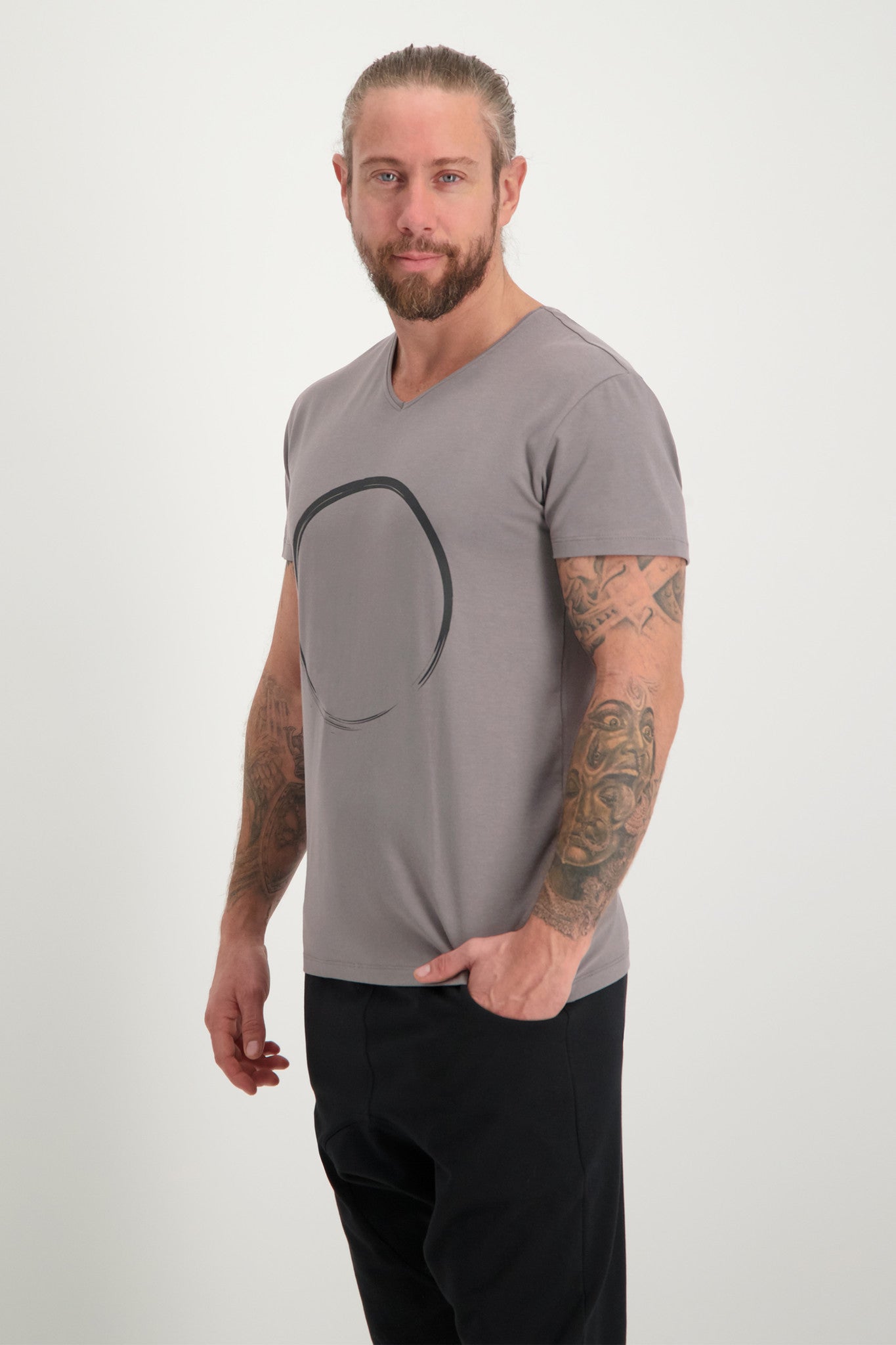 T-shirt Moksha Zen Tee - Volcanic Glass