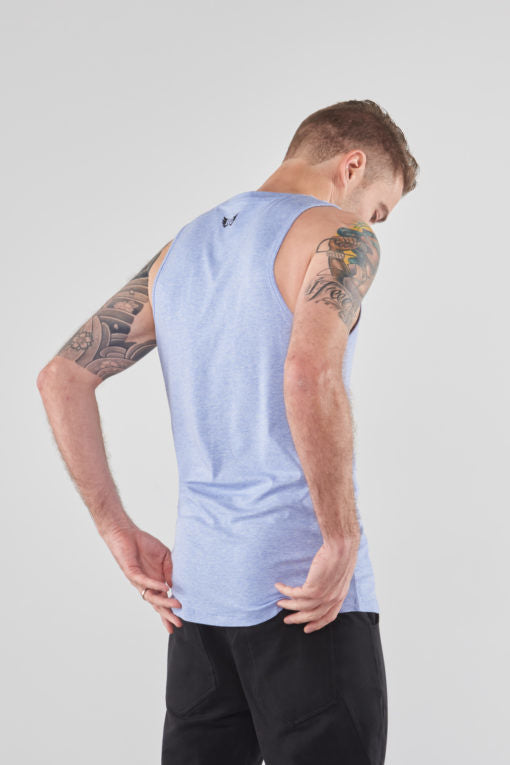 Yoga Tank Top Moksha - Blue Skies