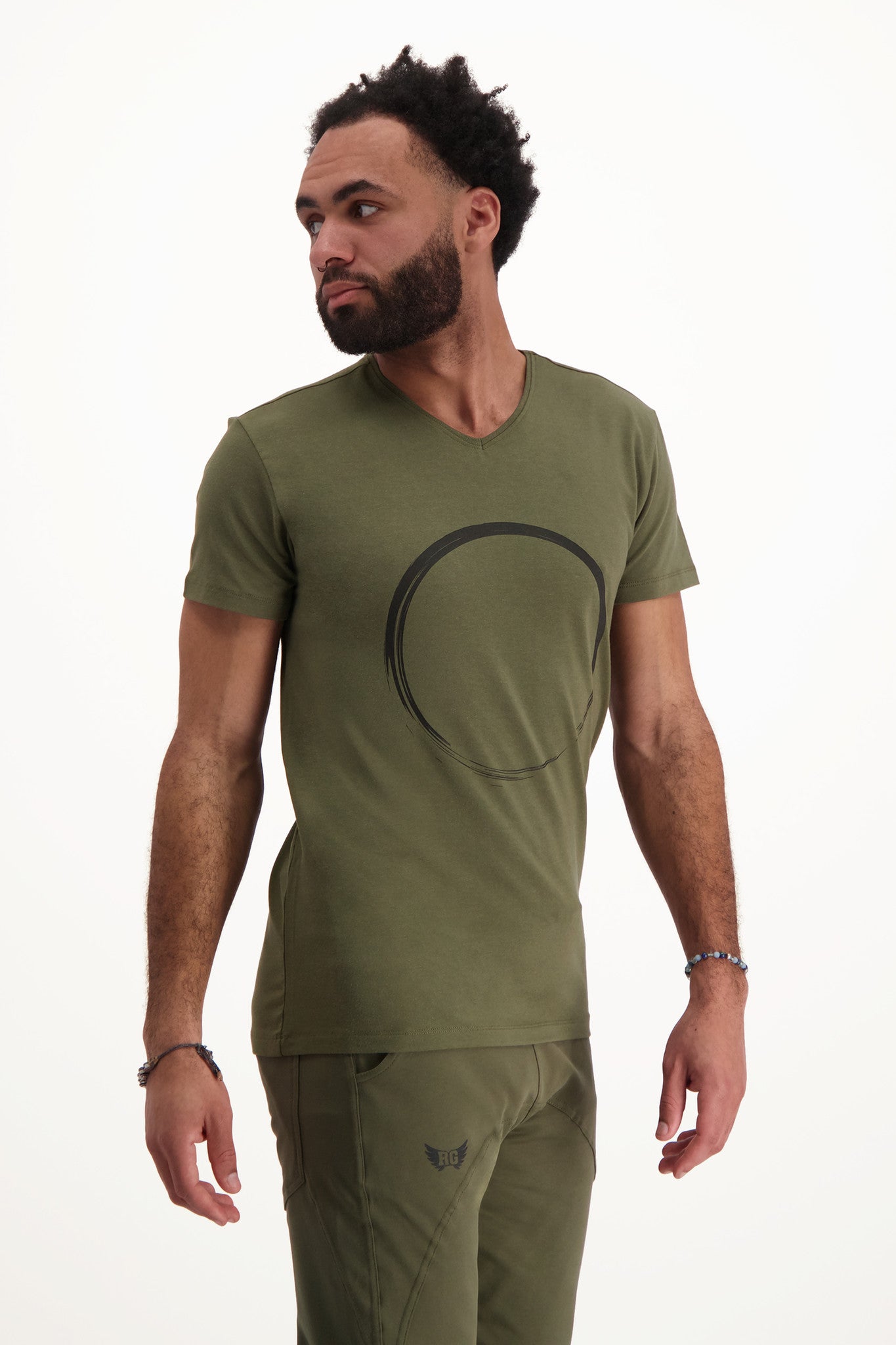 Bamboe Yoga Shirt Moksha Zen - Olive