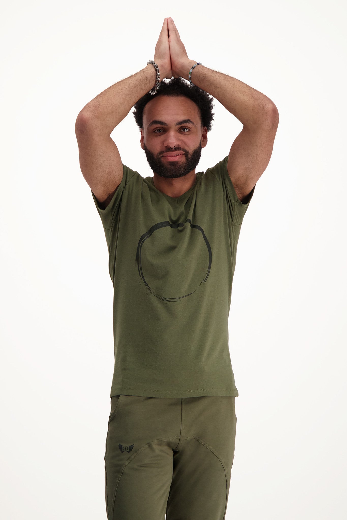 Bamboe Yoga Shirt Moksha Zen - Olive