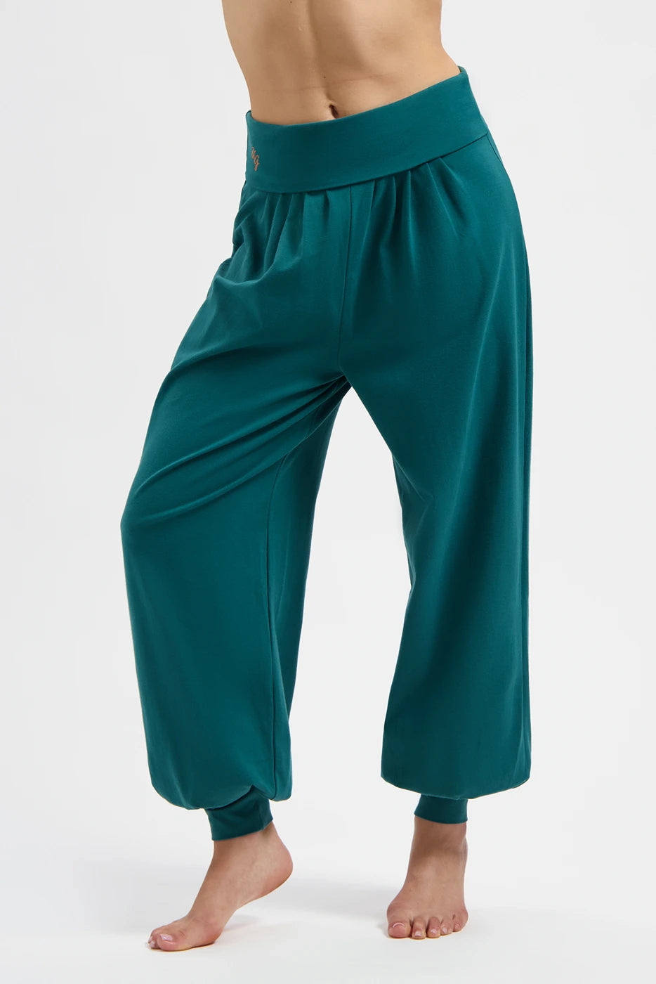 Urban Goddess Rhea Katoenen Yoga Harembroek Seamoss Yogakleding Urban Goddess Rhea Katoenen Yoga Harembroek Seamoss Yogakleding