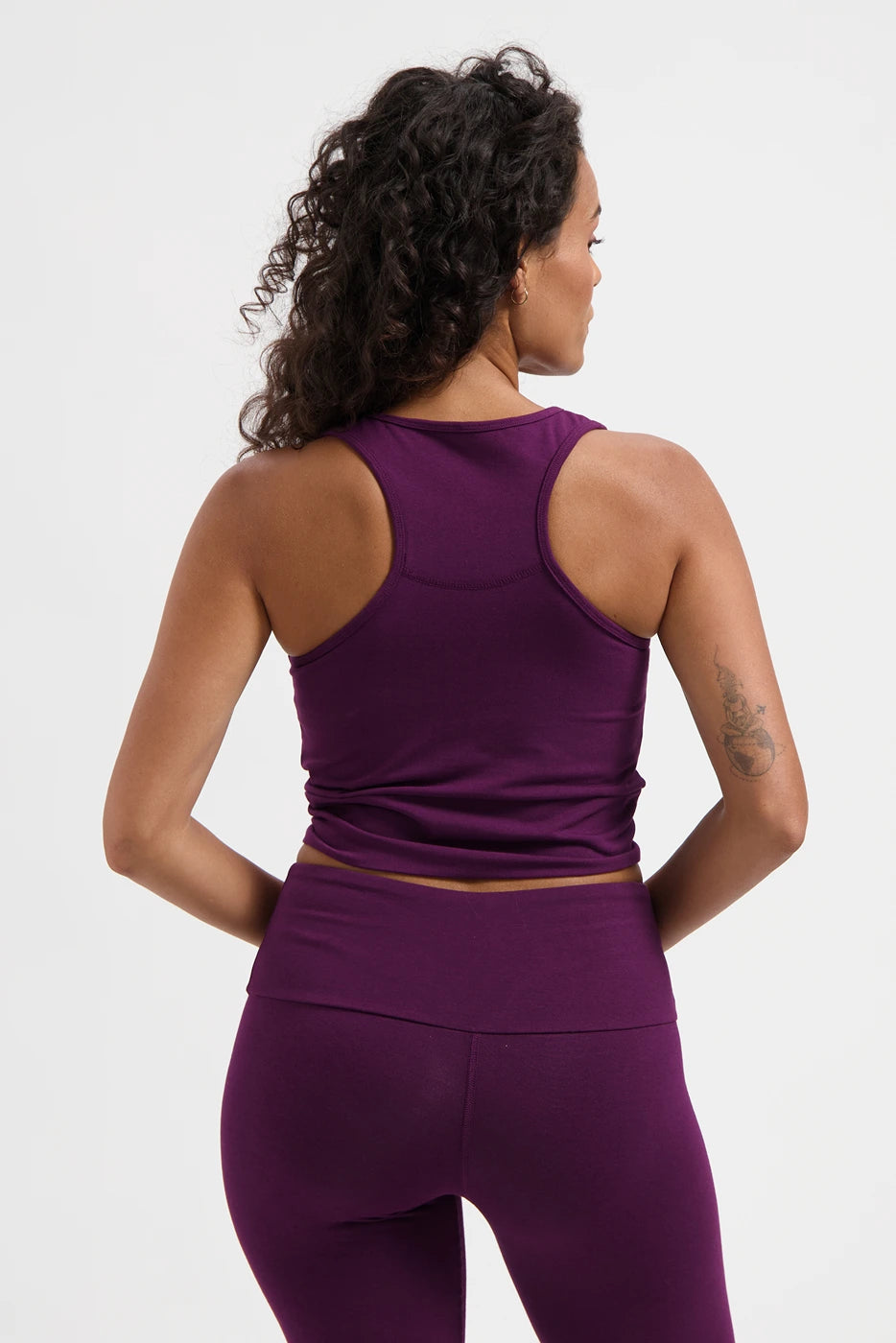 Sati Dry-Fit Yoga Crop Top - Bloom