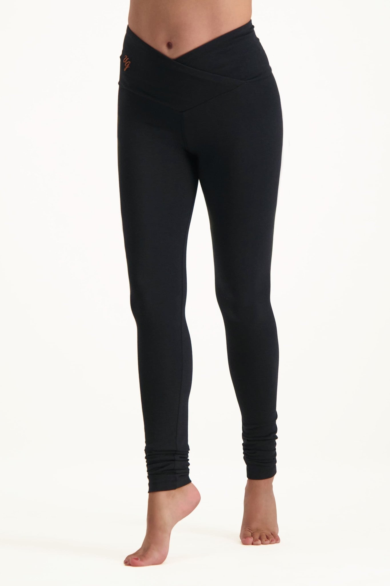 Sati Overslag Yoga Legging - Urban Black