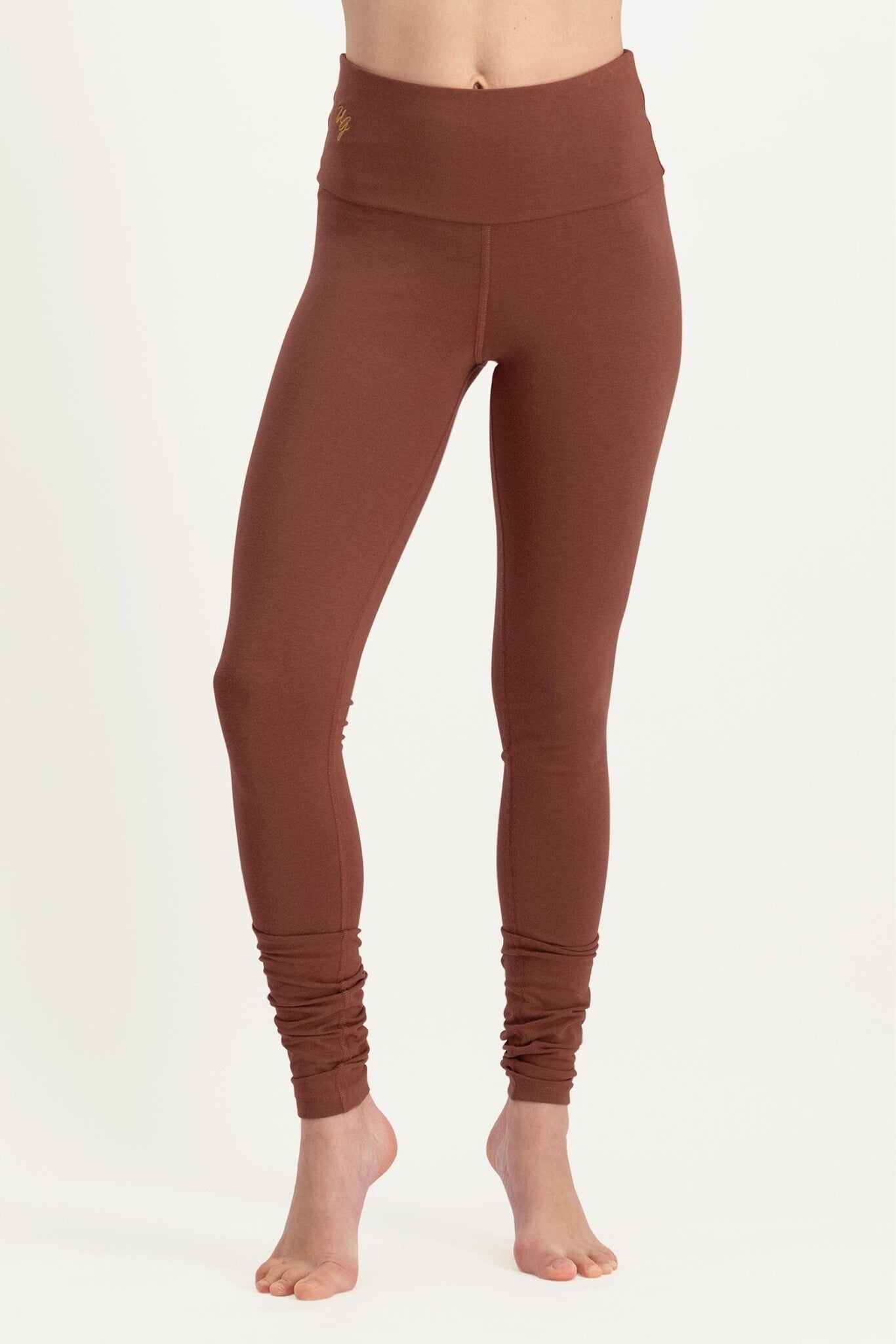 Satya High Waist Bamboe Yoga Legging - Mocca