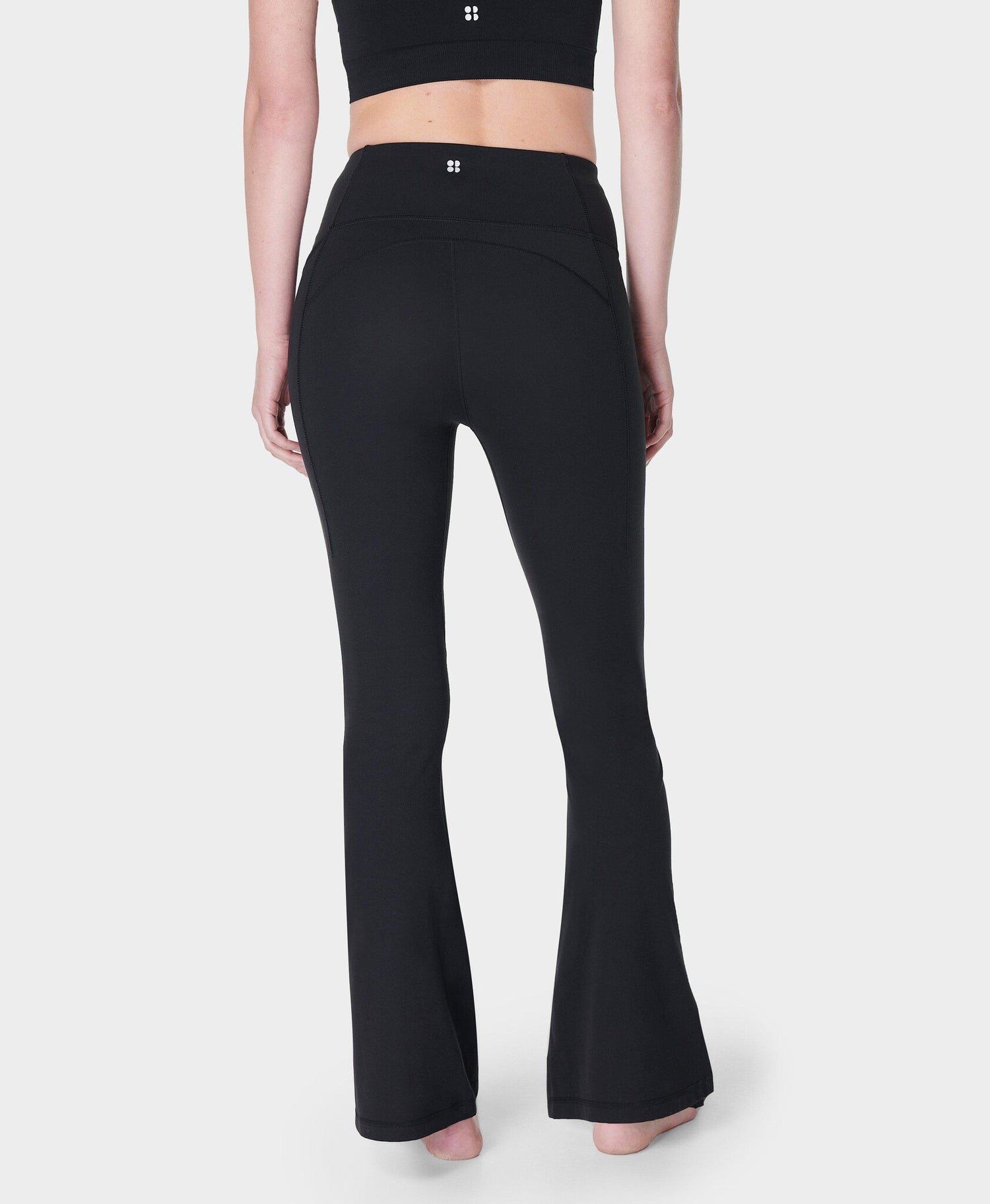 Super Soft Yoga Flare Yoga Broek - Black
