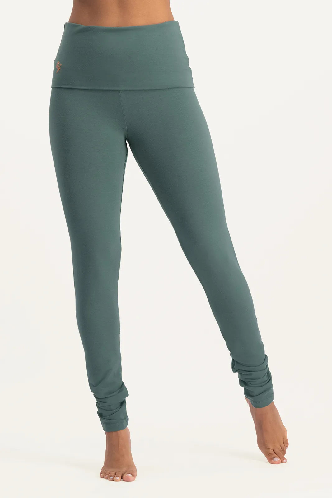Shaktified High Waist Yoga Leggings - Forest