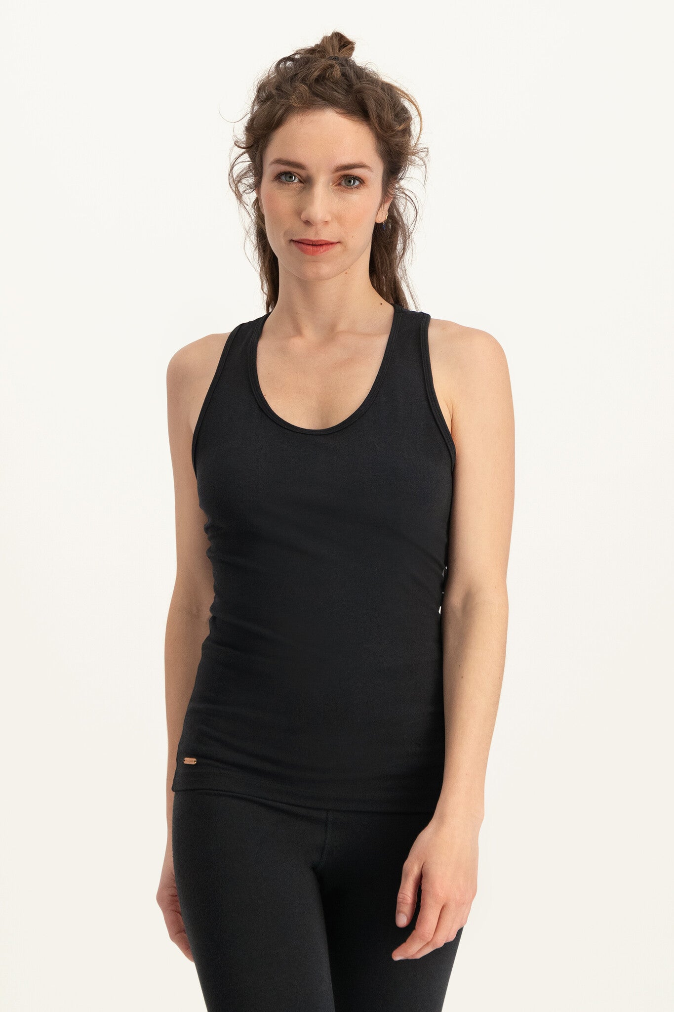 Surya Yoga Sport Top - Onyx Black