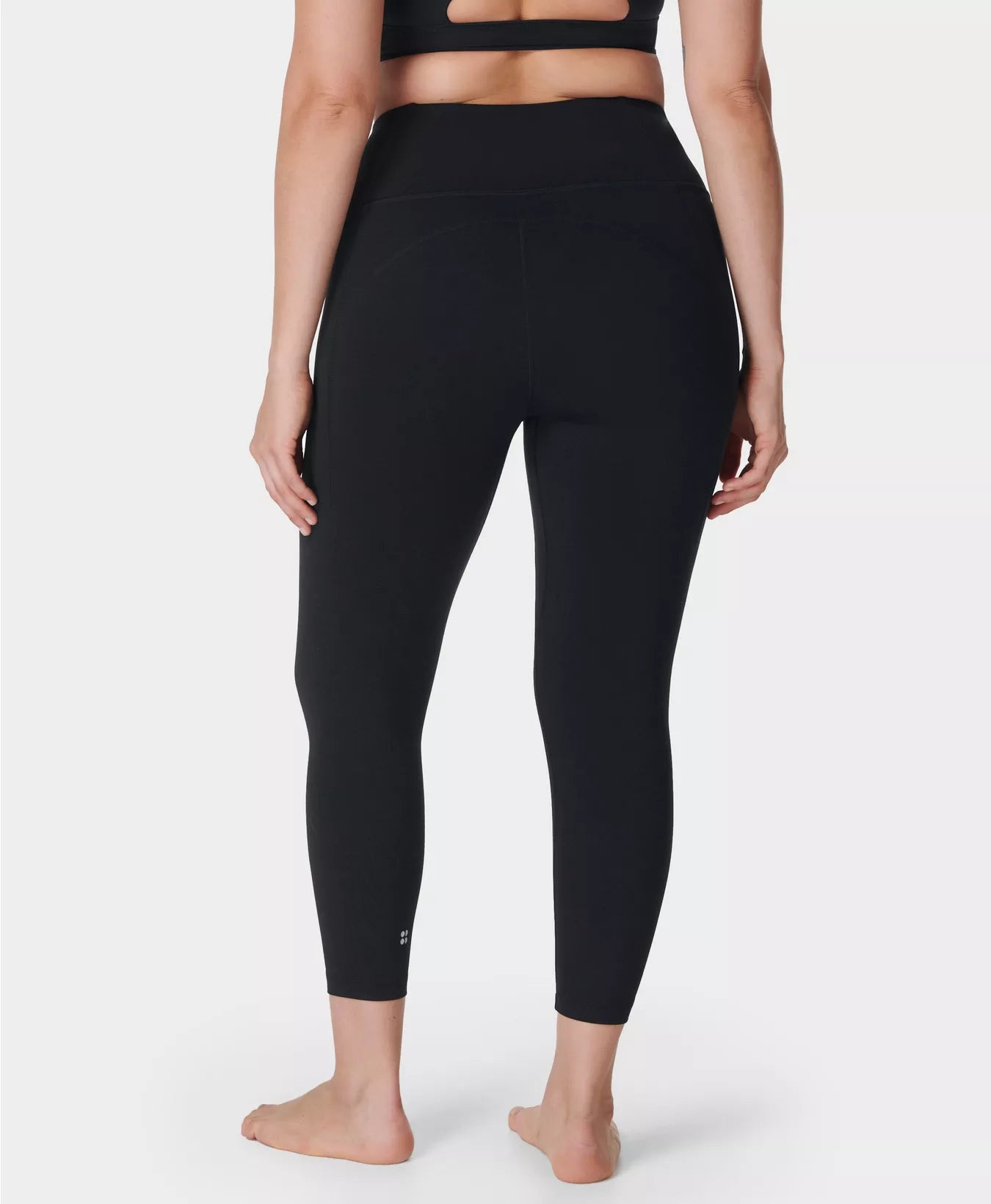 Super Soft 7/8 Zwarte Yoga Leggings - Black