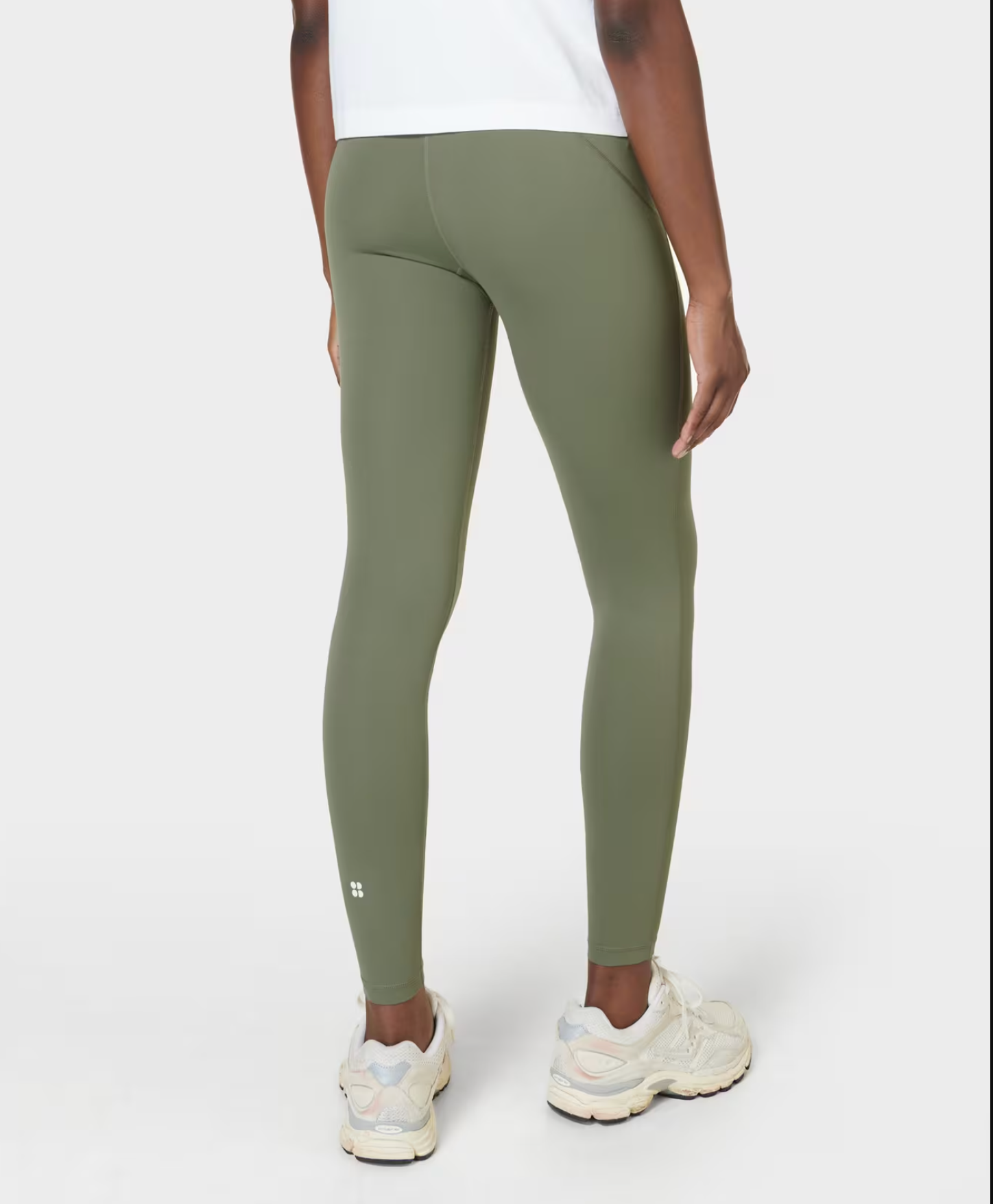 Sustainable All Day Yoga Legging 7/8 - Umbra Green