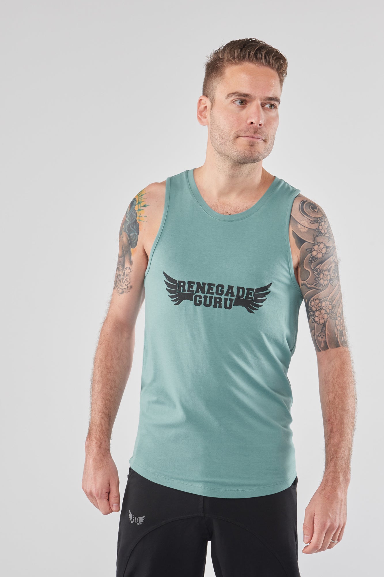 Yoga Tank Top Moksha - Sea Green