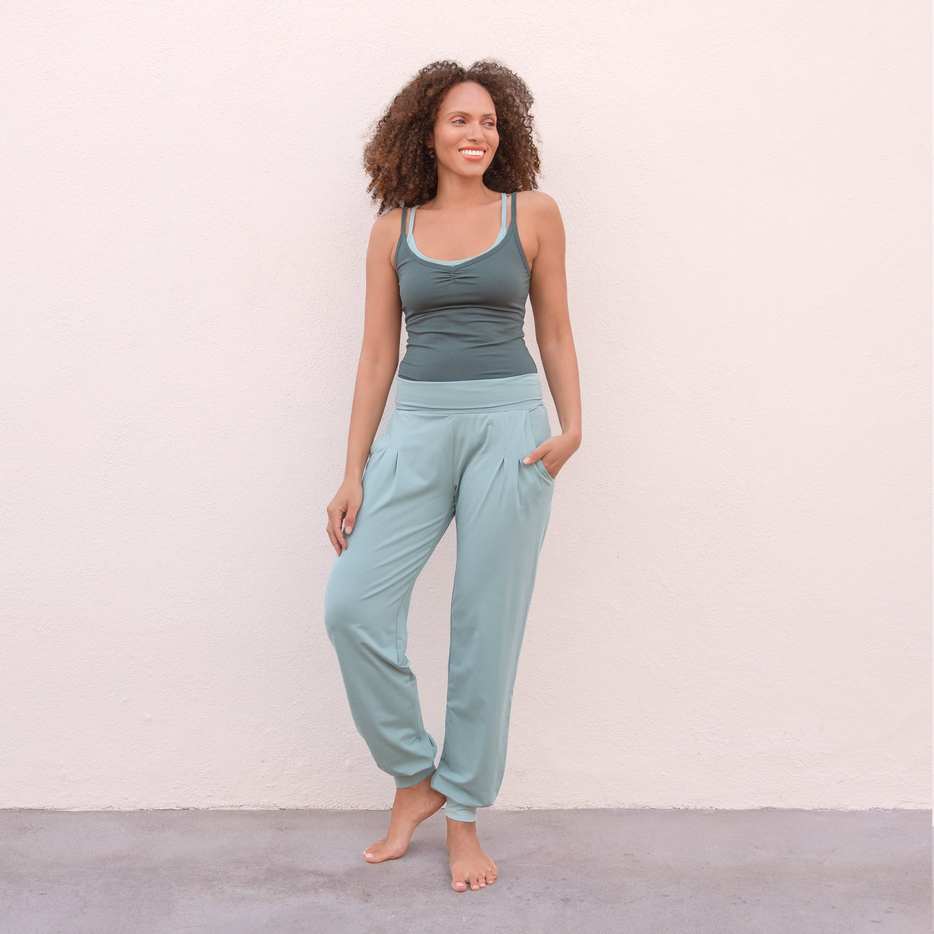 Joelle Chill Yoga Harembroek - Aqua