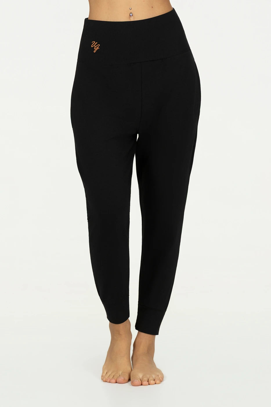Losse Yogabroek Bhumi - Onyx Black