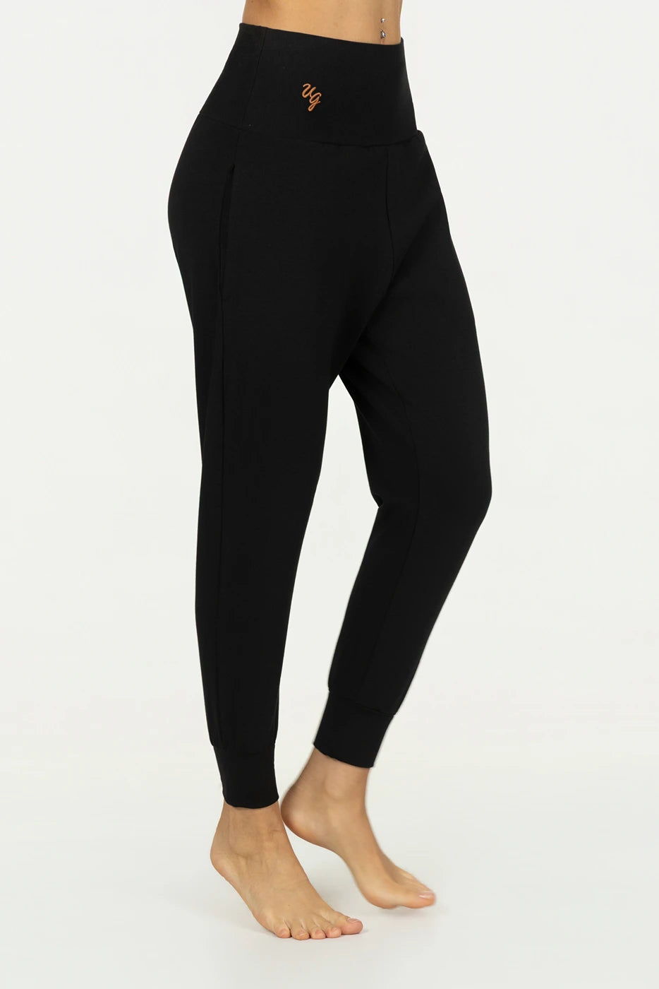 Losse Yogabroek Bhumi - Onyx Black