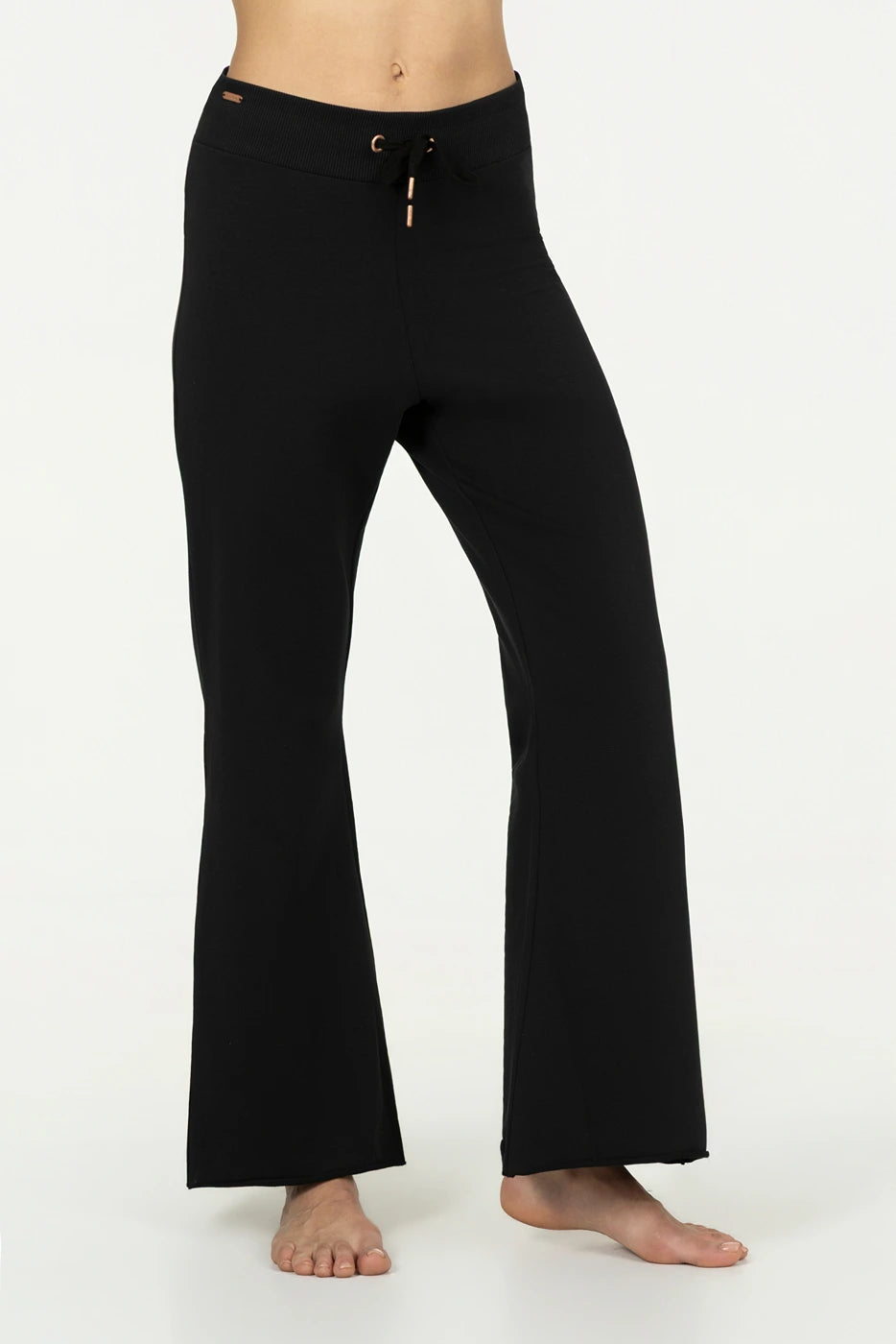 Elun Flared Yoga Sportbroek - Onyx Black