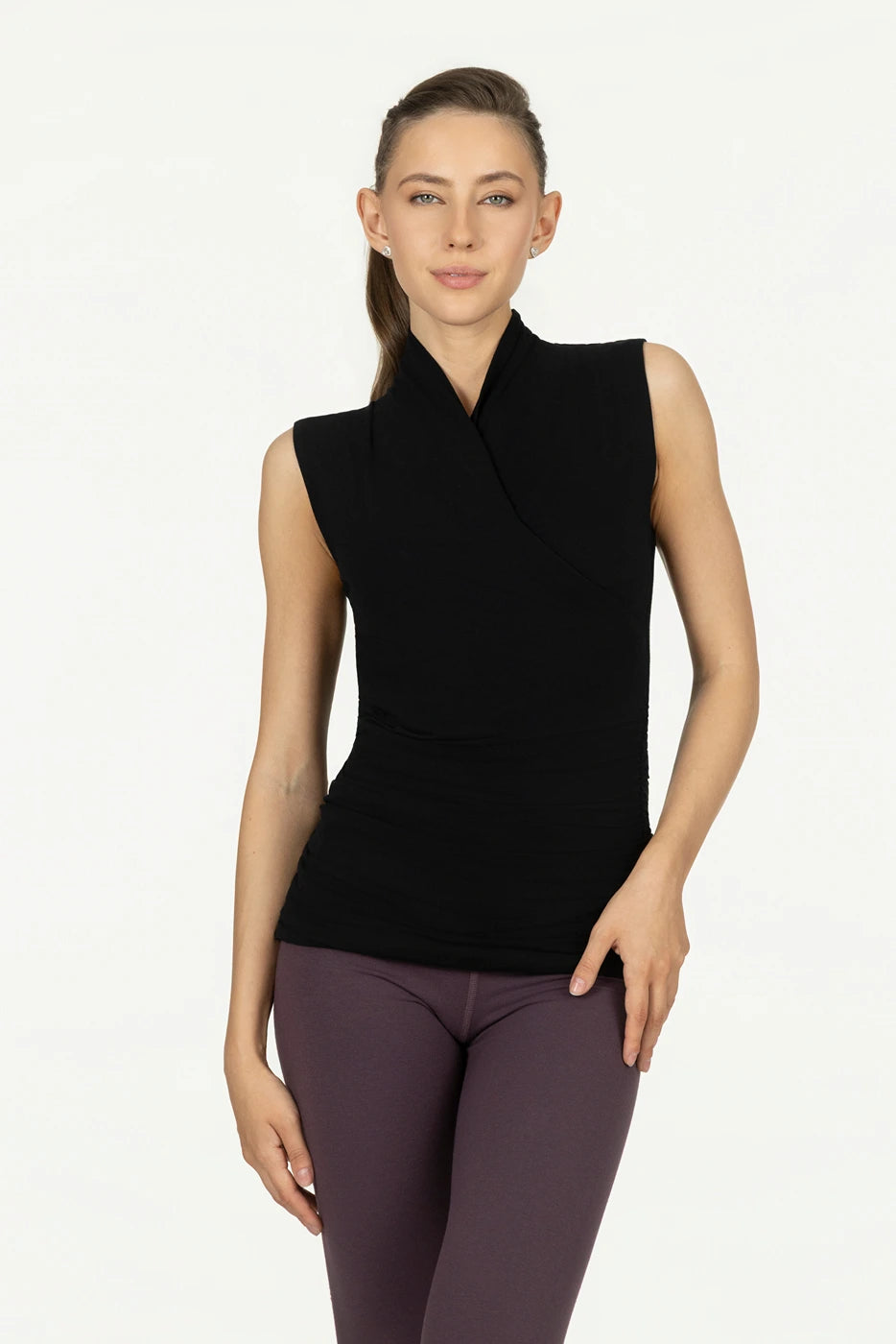 Good Karma Duurzame Yoga Top - Onyx Black