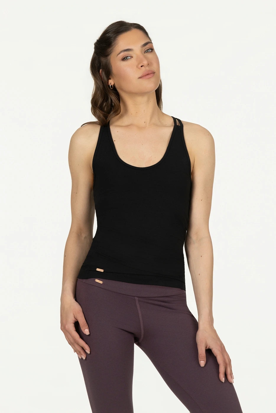Lyrais Pilates & Yoga Top - Onyx Black