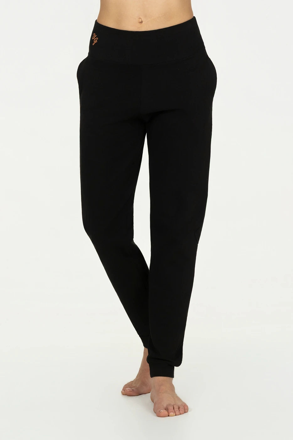 Oba Dames Yoga Broek - Onyx Black