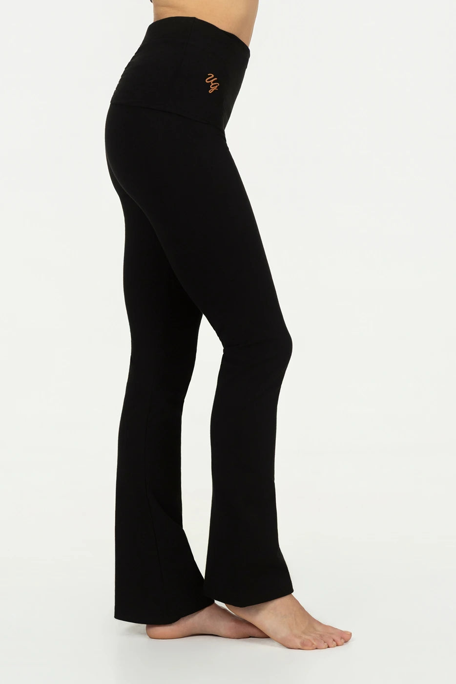 Pranafied  Flared Yogabroek - Onyx Black