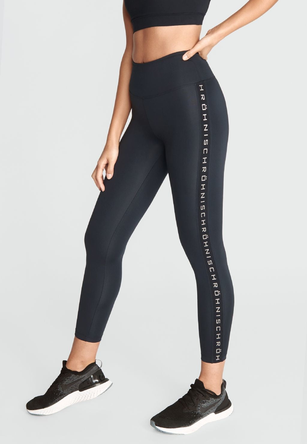 Yoga Legging Kay High Waist - Zwart