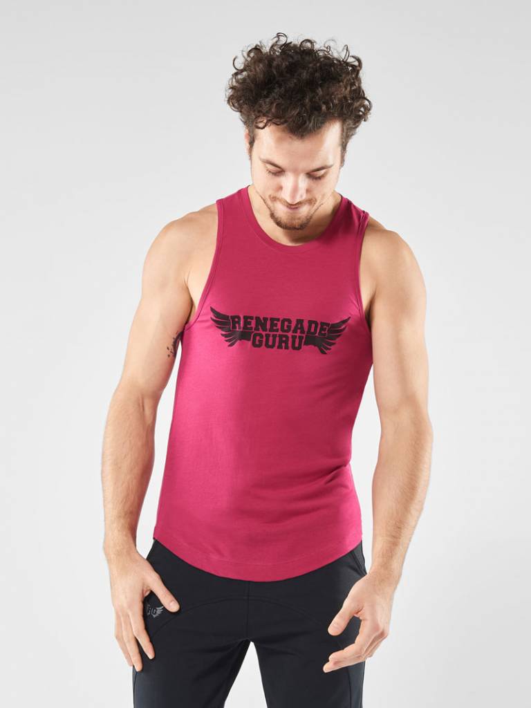 Yoga Tank Top Moksha - Marsala Spice