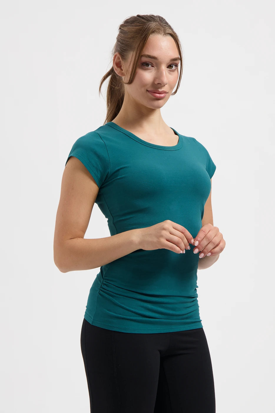 Zefira Duurzame Yoga Tee - Seamoss